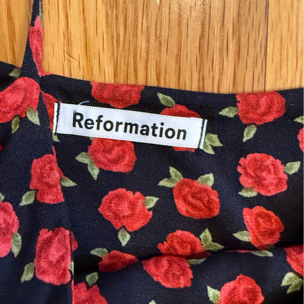 Reformation Rose Bud Slip Dress - Picture 3 of 3